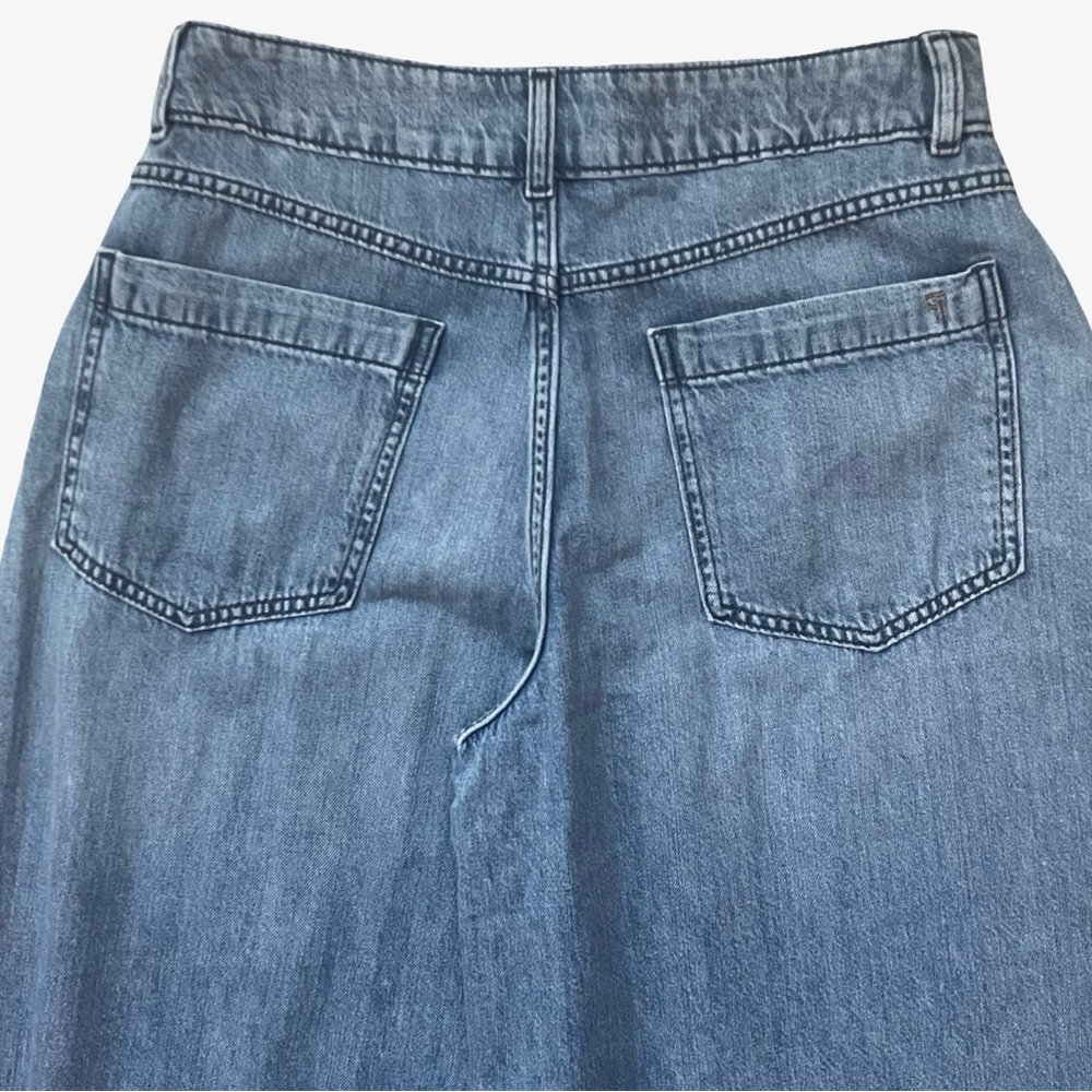 Anthropologie Pilcro Mid-Rise Super Wide Leg Jeans
Elkhorn Coral Blue 30 NWT - Picture 7 of 16